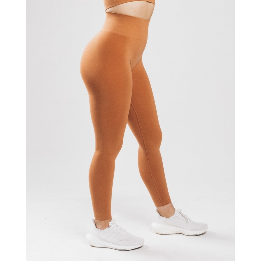 Alphalete Amplify Seamless Leggings in Mandarin Size Small - Picture 6 of 9